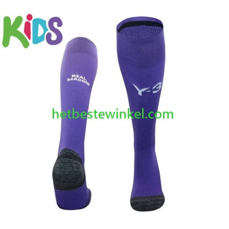 Real Madrid Kind Vierde Voetbalsokken 2023-24